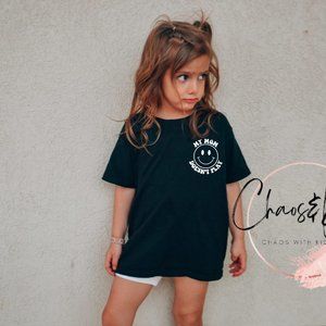 Black Kid's Tshirt / If you Bully Me I Hope Your Parents Can Fight